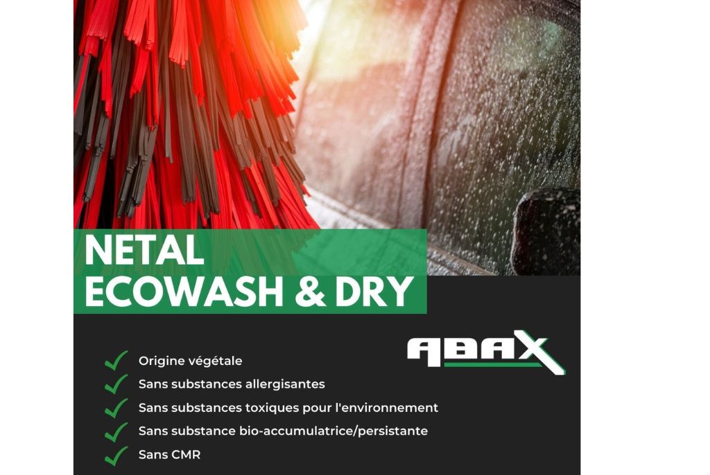 NETAL ECOWASH & DRY: anti gaspillage de l’eau